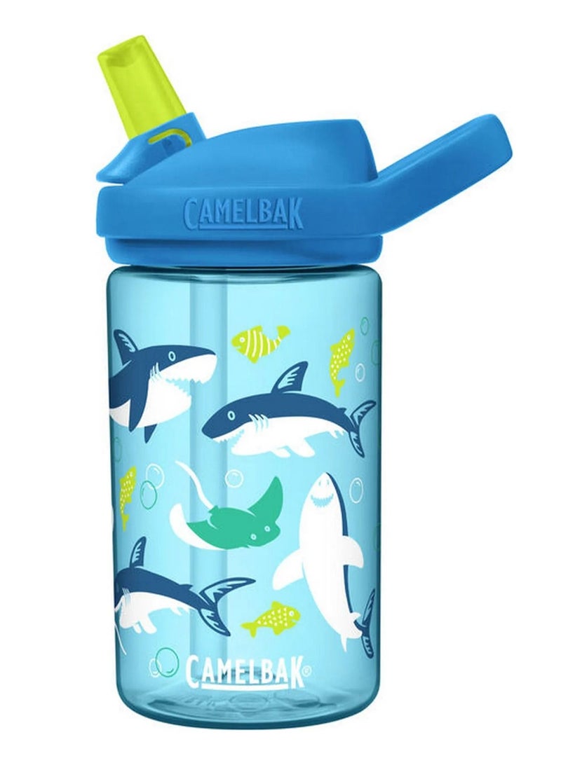 CAMELBAK Eddy+ Sharks and Rays Sipper Bottle - 414 Ml